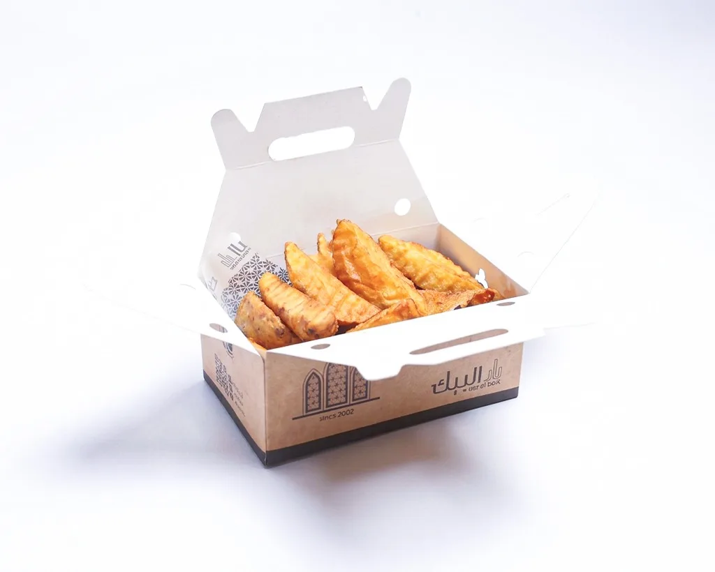 Box Wedges Potatoes