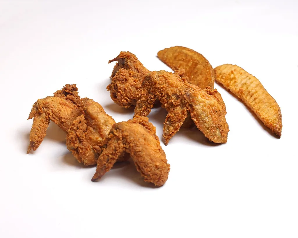 Broasted Hot Wings 6 pieces