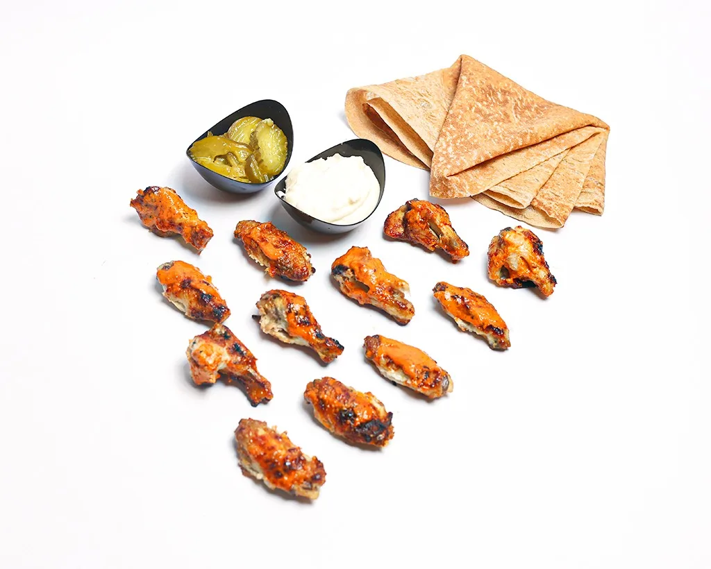 Chargrilled Wings - Spicy (6 pcs)