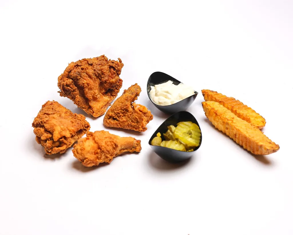 Half Broasted Chicken Crispy Cajun